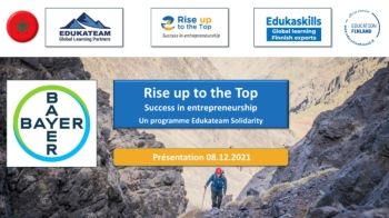 Edukateam solidarity_Rise up to the Top High Atlas_Success in entrepreneurship_incubation de 100 entrepreneurs_2022_dossier de mécénat