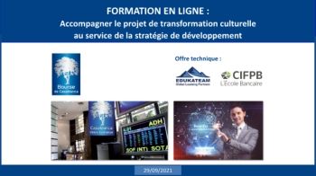 Edukateam_Bourse de Casablanca_Accompagner le projet de transformation culturelle_Offre technique