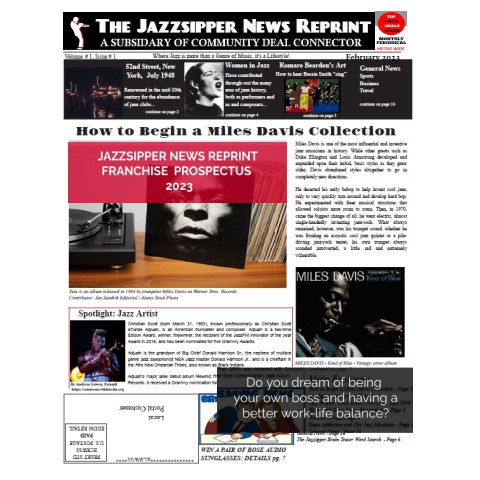 Jazzsipper News Reprint PROSPECTUS-New June 2023