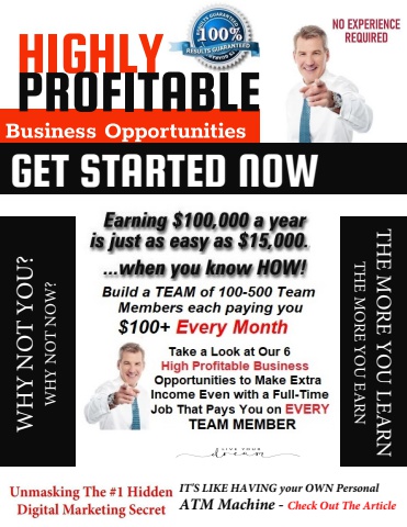 Highly Profitable Business Opportunities