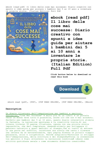 ebook [read pdf] il libro delle cose mai successe diario creativo con spunti e idee guida per aiutar