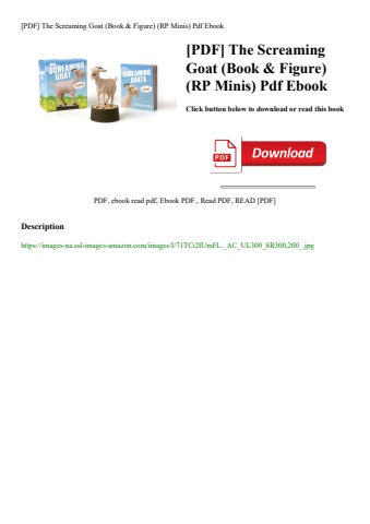 [pdf] the screaming goat (book & figure) (rp minis) pdf ebook