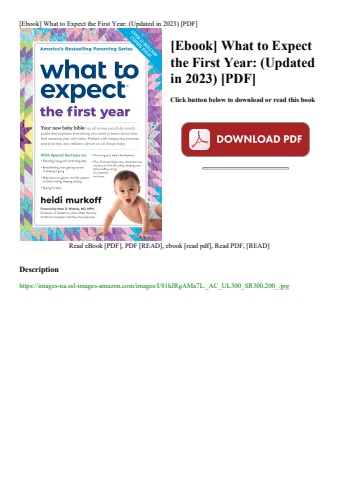 [ebook] what to expect the first year (updated in 2023) [pdf]