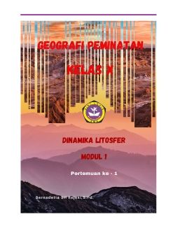 E-MODUL_Geografi_ Litosfer_Part - 1