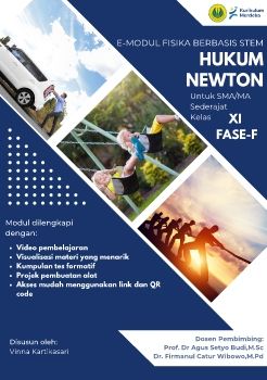 Modul Digital Hukum Newton Berbasis STEM