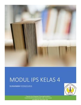 MODUL IPS KELAS 4