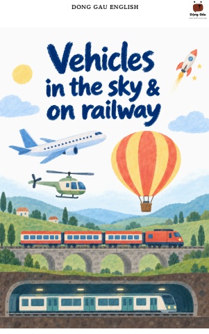 ES theme 7 week  3: Vehicles in the sky & on railway