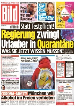 BilD-Zeitung vom (⭐26. August 2020)