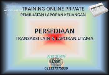 Materi Persediaan Transaksi Lain & Laporan Utama