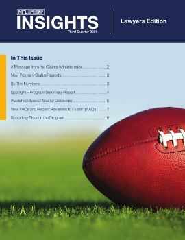 3rd Quarter 2021 NFL Newsletter - Lawyers Edition