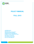 IICRC Policy Manual Fall 2013