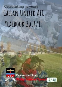 Callan United 50th Anniversary Yearbook 2018/19