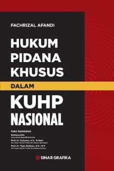 Hukum Pidana Khusus dalam KUHP Nasional