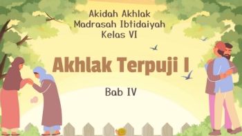 Pengayaan Akidah Akhlak MI 6 Bab IV