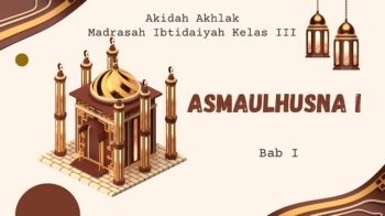 Pengayaan Akidah Akhlak MI 3 Bab I