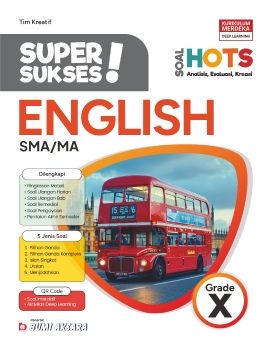 Super Sukses English Kelas  X