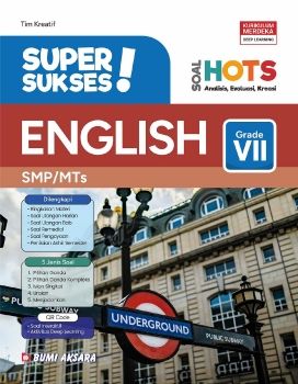 Super Sukses Bahasa Inggris SMP VII