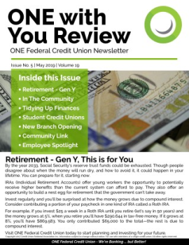 ONE With You Review Newsletter - May 2019