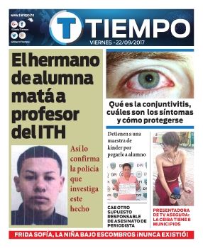 Edicion TIEMPO- 22-09-17