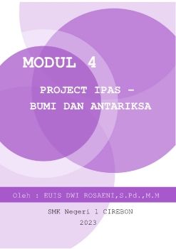 MODUL IPAS 4 BUMI DAN ANTARIKSA