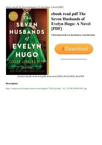 ebook read pdf the seven husbands of evelyn hugo a novel [pdf]