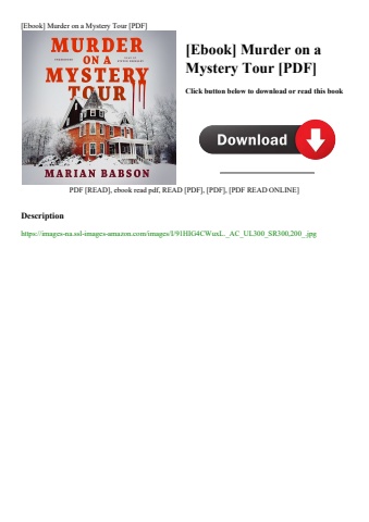 [ebook] murder on a mystery tour [pdf]