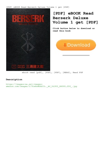[pdf] ebook read berserk deluxe volume 1 get [pdf]