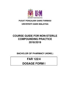 Course Guide 2019