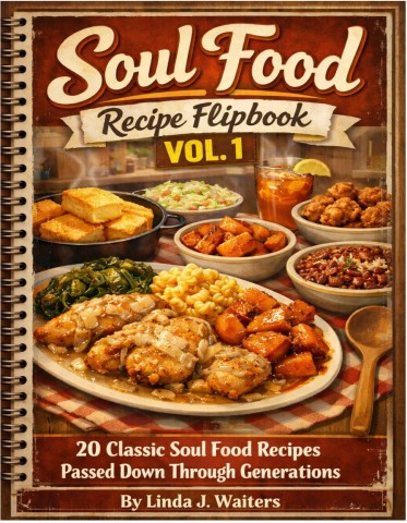 Soul Food Recipe Flipbook, Volume 1