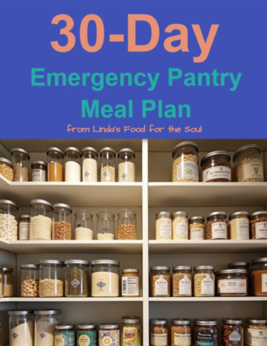 30 Day Emergency Pantry Meal Plan