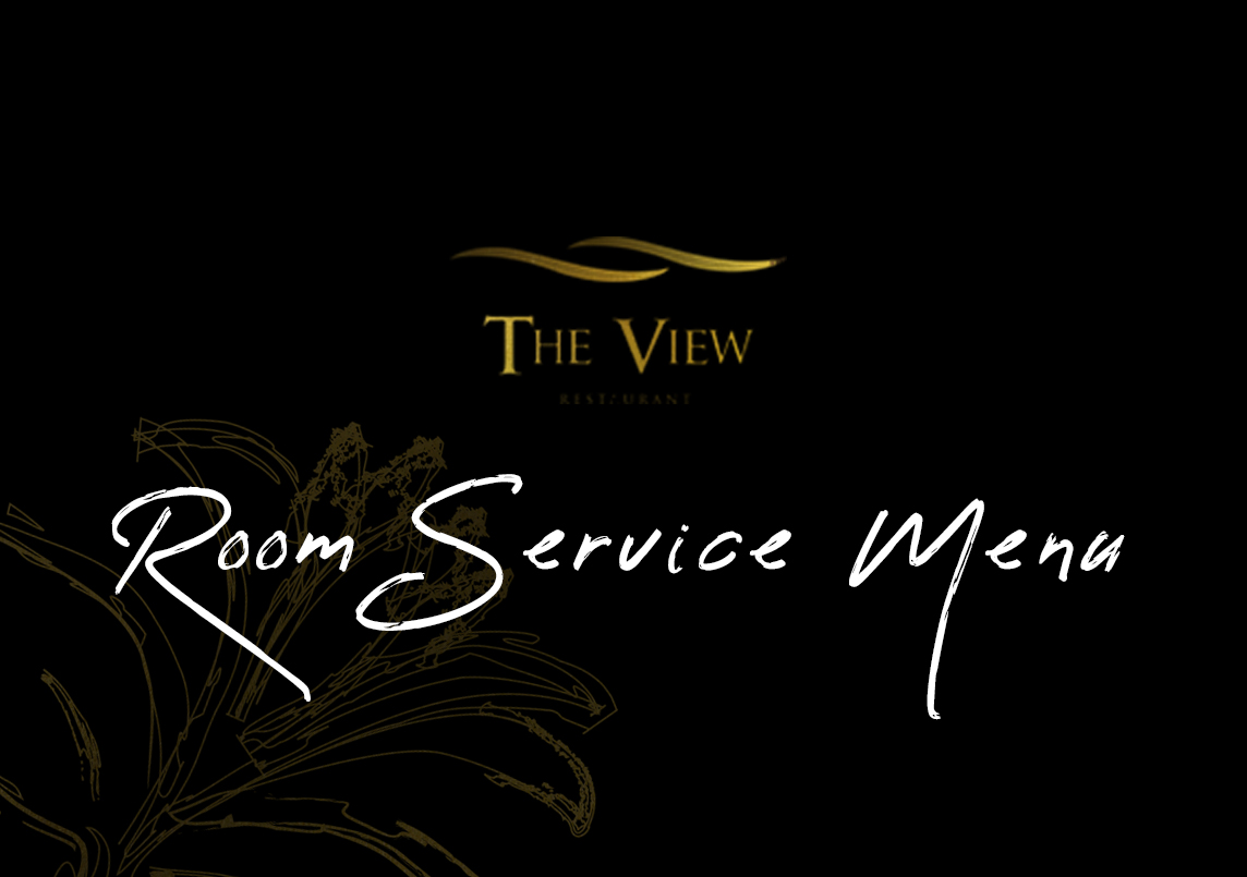 Room Service Menu