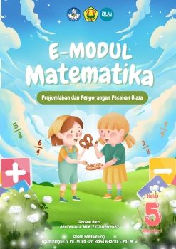 E-Modul Berbantuan Aplikasi Flip PDF Professional Pada Materi Penjumlahan dan Pengurangan Pecahan Biasa Kelas V SD_Neat