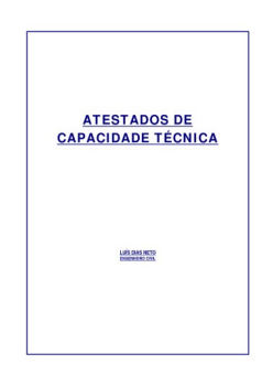 CAPACIDADE TÉCNICA