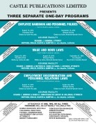 Castle Publications 2016 Seminar Series