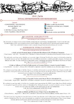 Avi Jain CV_Neat