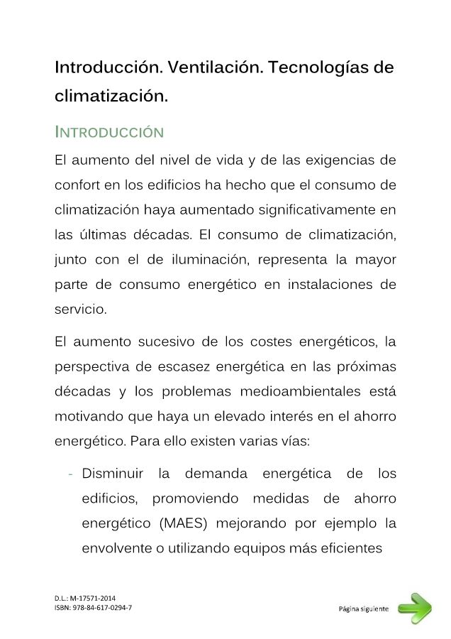 02.Introducción. Ventilación. Tecnologías de climatización.