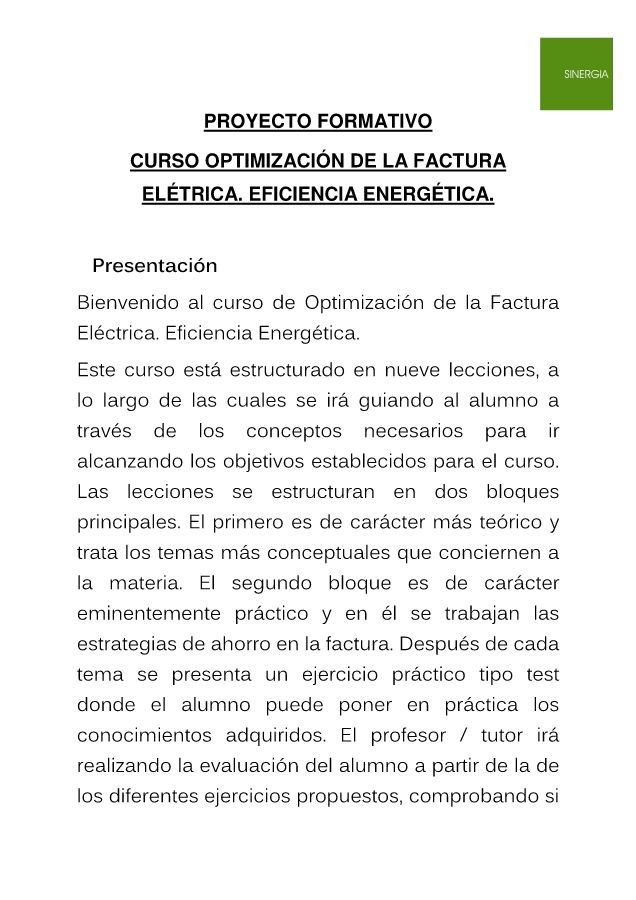 PROYECTO FORMATIVO