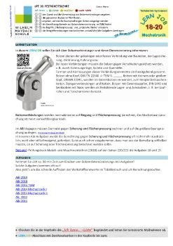 LPE 18-20 Bolzen dimensionieren