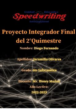 proyecto  Integrador Final de Jaramillo Diego