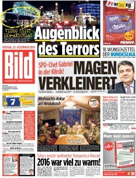 BiLD-Zeitung (+23.12.2016)