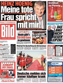 BiLD-Zeitung (+19.12.2016)