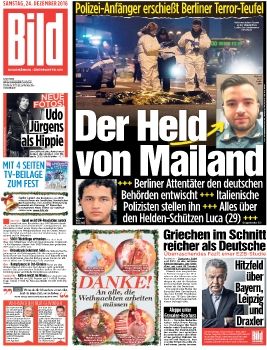 BiLD-Zeitung (+24.12.2016)