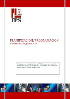 PLANIFICACIÓN/PROGRAMACIÓN