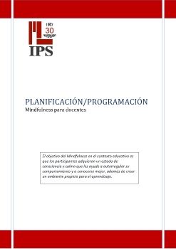 PLANIFICACIÓN/PROGRAMACIÓN