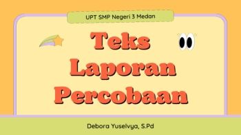 Teks Laporan Percobaan