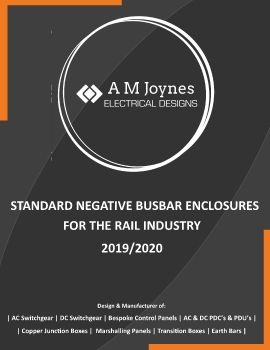 Negative Busbar Enclosure Catalogue V1.1