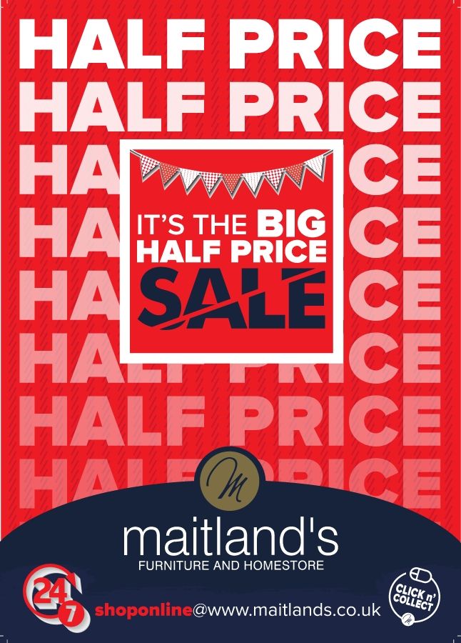 Maitland's Half Price Sale 2017