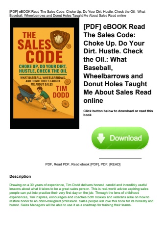 [pdf] ebook read the sales code choke up