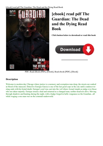 [ebook] read pdf the guardian the dead and the dying read book
