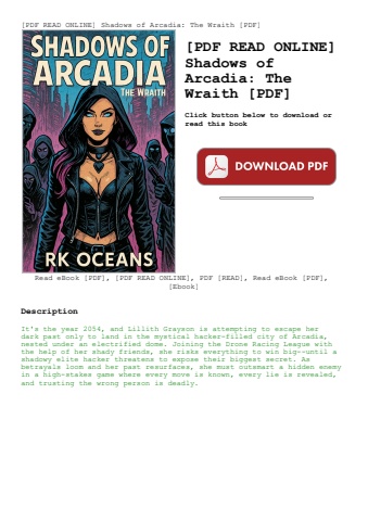 [pdf read online] shadows of arcadia the wraith [pdf]